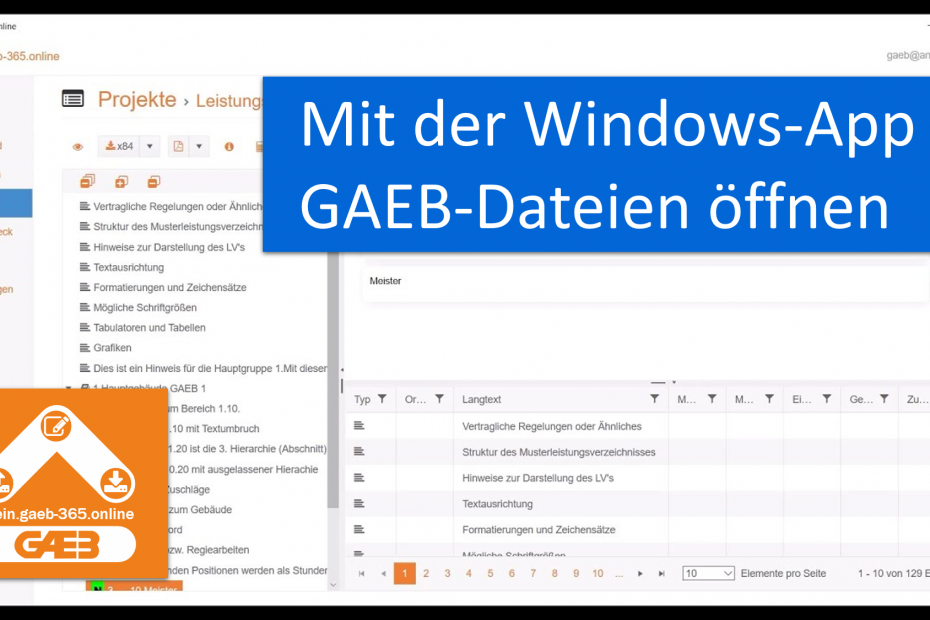 Windows-App von gaeb-365.online - Installation und Funktionsweise